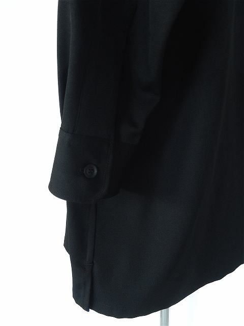 Y's ヨウジヤマモト変形カットソー　黒　サイズ2 made in Japan 中古・古着通販】YOHJI YAMAMOTO (ヨウジヤマモト) 変形